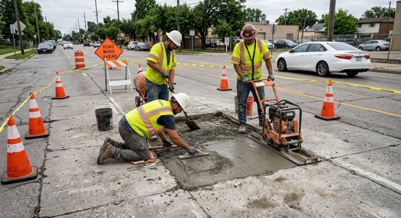 Pavement Hole Repair